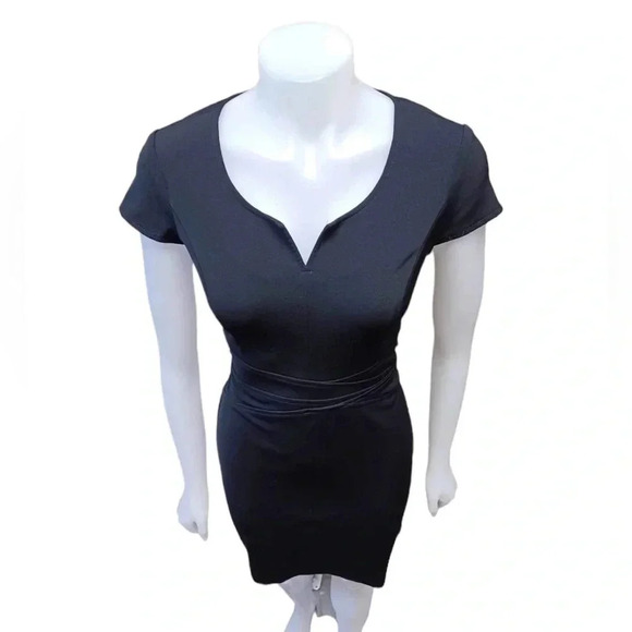Evan Picone Black Midi  Dress Size 6 - Picture 2 of 11